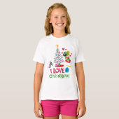 I Liebe Christmas - MARVIN THE MARTIAN™ T-Shirt (Vorne ganz)