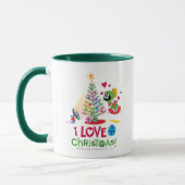 I Liebe Christmas - MARVIN THE MARTIAN™ Tasse (Links)