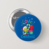 I Liebe Christmas - TWEETY™ Button (Vorne & Hinten)