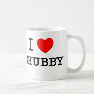 I Liebe Chubby Kaffeetasse