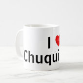 I Liebe Chuquisaca Kaffeetasse (Vorderseite Links)