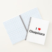 I Liebe Chuquisaca Notizblock (Innenseite)