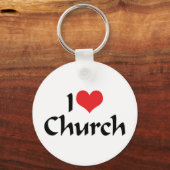 I Liebe Church Schlüsselanhänger (Vorderseite)