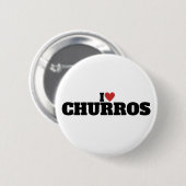 I Liebe Churros Button (Vorne & Hinten)