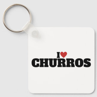 I Liebe Churros Schlüsselanhänger