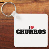 I Liebe Churros Schlüsselanhänger (Vorderseite)
