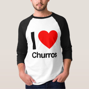 i Liebe churros T-Shirt