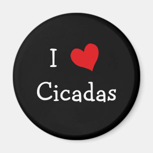I Liebe Cicadas Magnet