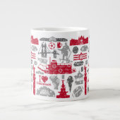 I Liebe Cincinnati 20oz Keramik Tasse (Vorderseite)