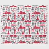 I Liebe Cincinnati 20oz Keramik Tasse Geschenkpapier (Flach)