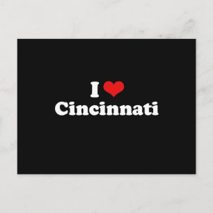 I LIEBE CINCINNATI POSTKARTE