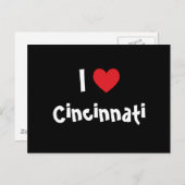 I Liebe Cincinnati Postkarte (Vorne/Hinten)