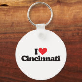 I Liebe Cincinnati Schlüsselanhänger (Vorderseite)