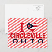 I Liebe Circleville, Ohio Postkarte (Vorne/Hinten)