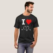 I Liebe Citric Acid Skincare Ingredients Chemie T-Shirt (Vorne ganz)