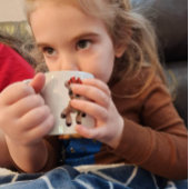 I Liebe Clarice Reindeer Rudolphs Freundin Kids Espressotasse