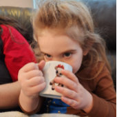 I Liebe Clarice Reindeer Rudolphs Freundin Kids Espressotasse