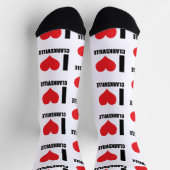 I Liebe Clarksville Socken (Oben)