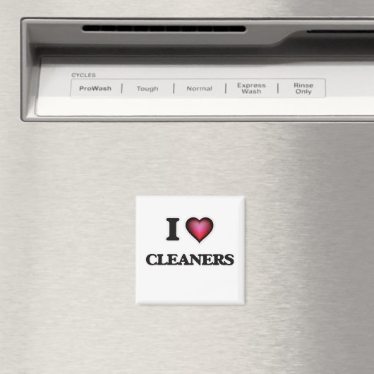 I Liebe Cleaners Magnet (In Situ (Geschirrspüler))