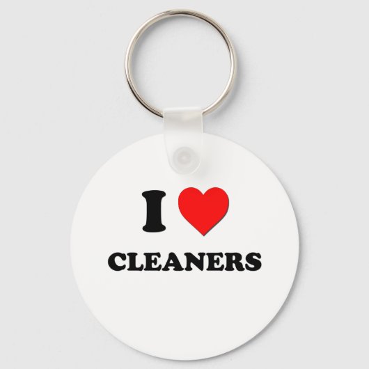 I Liebe Cleaners Schlüsselanhänger (Vorderseite)