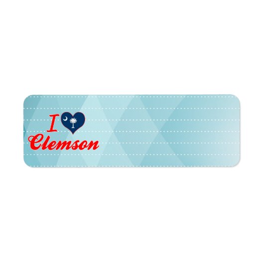 I Liebe Clemson, South Carolina (Vorne)