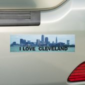 I LIEBE CLEVELAND Autoaufkleber (Auf Auto)