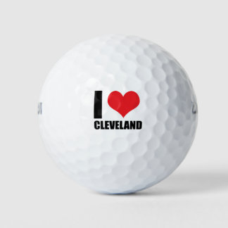 I Liebe Cleveland Golfball