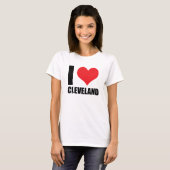 I Liebe Cleveland T-Shirt (Vorne ganz)
