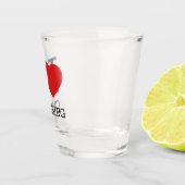 I LIEBE CLIMBING SCHNAPSGLAS (Rechts)