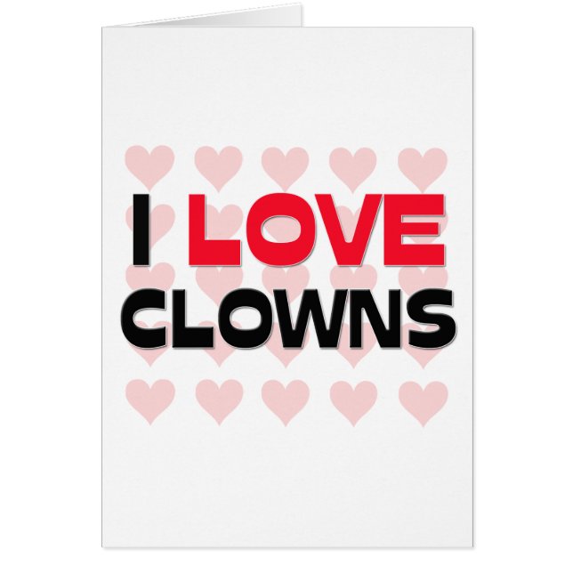 I LIEBE-CLOWNS (Vorne)
