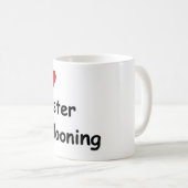 I Liebe Cluster Ballooning Kaffeetasse (VorderseiteRechts)