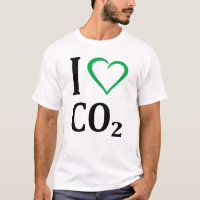 I Liebe CO2-Kohlendioxid