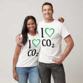 I Liebe CO2-Kohlendioxid T-Shirt (Unisex)