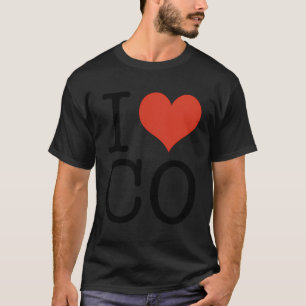 I Liebe Co Colorado USA T-Shirt