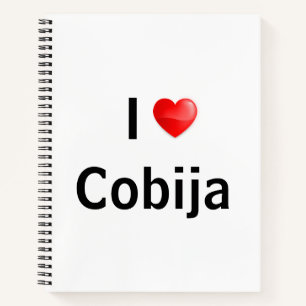 I Liebe Cobija Notizblock
