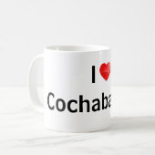 I Liebe Cochabamba Kaffeetasse (Vorderseite Links)