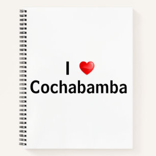 I Liebe Cochabamba Notizblock