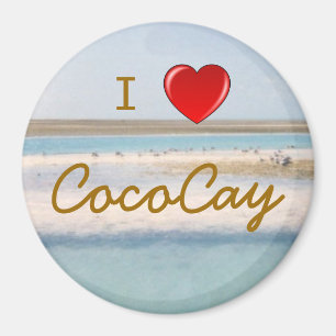 I Liebe CocoCay Magnet