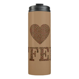 I Liebe Coffe Thermosbecher