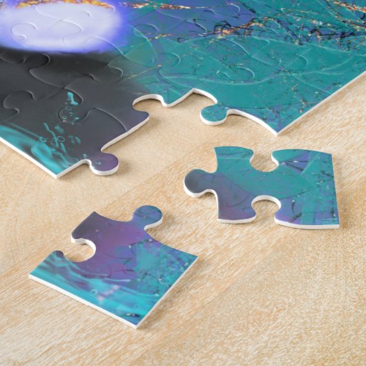 I Liebe Coffee Girl Fantasy Puzzle Malerei (Seite)