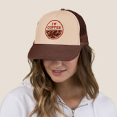 I Liebe Coffee™ Trucker Hat Truckerkappe (Beispiel)