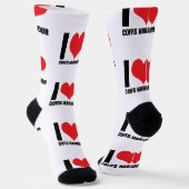 I Liebe Coffs Harbour Socken (Gewinkelt)