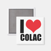 I Liebe Colac Magnet (Vorderseite/Rückseite)