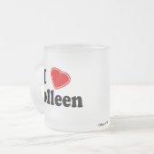 I Liebe Colleen Mattglastasse (Vorderseite Links)