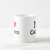 I Liebe Colleen T - Shirt Kaffeetasse (Mittel)