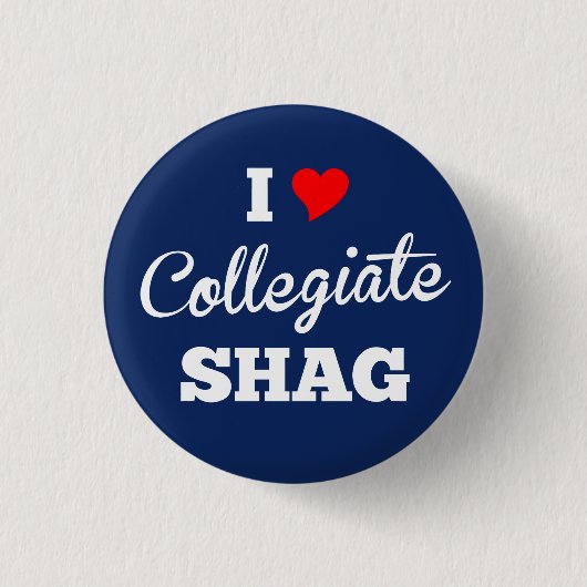I Liebe-Collegenoppe-Seemann Button (Vorderseite)