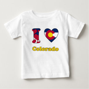 I Liebe Colorado Baby T-shirt