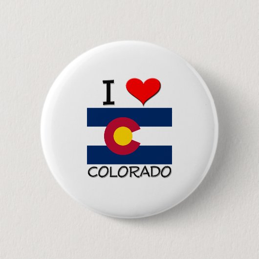 I Liebe Colorado Button (Vorderseite)