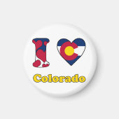 I Liebe Colorado Magnet (Vorne)