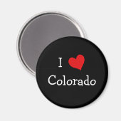 I Liebe Colorado Magnet (Vorderseite/Rückseite)